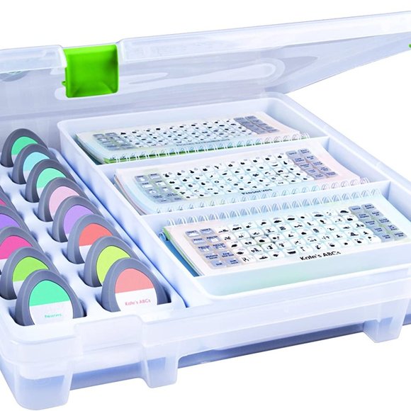 Clear plastic RECOLLECTIONS storage case - Picture 3 of 6